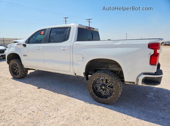 1GCUYEED9MZ157739 2021 CHEVROLET SILVERADO White Rear left