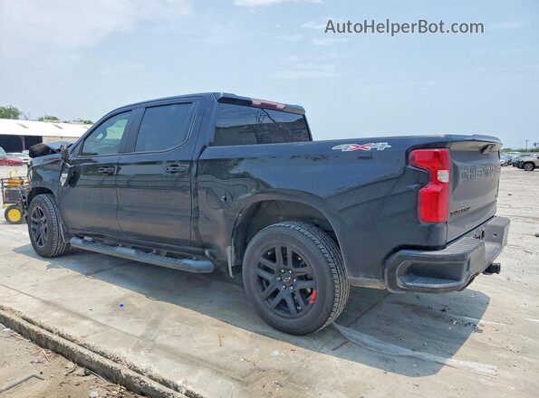1GCUYEED9MZ413104 2021 CHEVROLET SILVERADO Black Tył lewy