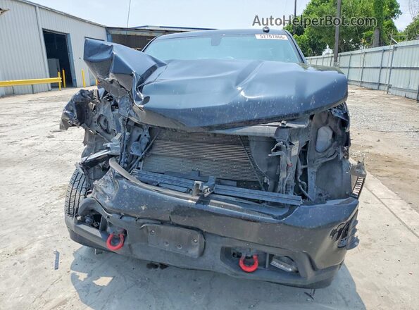 1GCUYEED9MZ413104 2021 CHEVROLET SILVERADO Black Widok z przodu