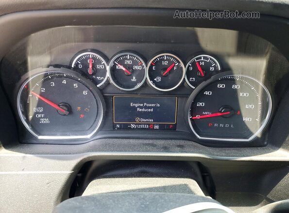 1GCUYEED9MZ413104 2021 CHEVROLET SILVERADO Black Widok zestawu wskaźników