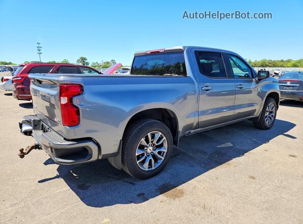 1GCUYEED9MZ447415 2021 CHEVROLET SILVERADO Silver Rear right