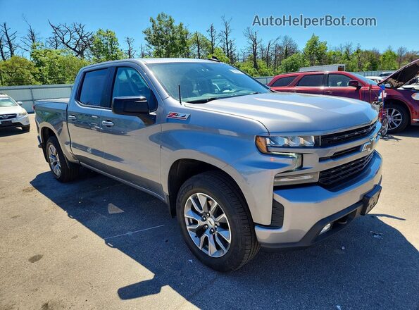 1GCUYEED9MZ447415 2021 CHEVROLET SILVERADO Silver Front right