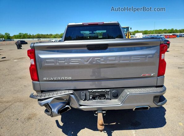 1GCUYEED9MZ447415 2021 CHEVROLET SILVERADO Silver Rear view