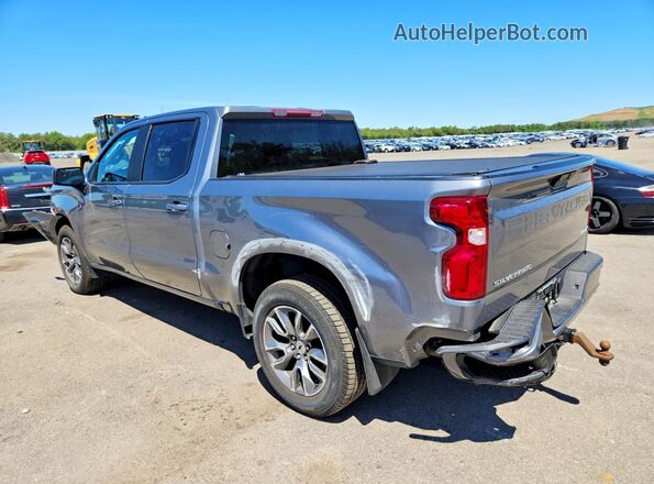 1GCUYEED9MZ447415 2021 CHEVROLET SILVERADO Silver Rear left