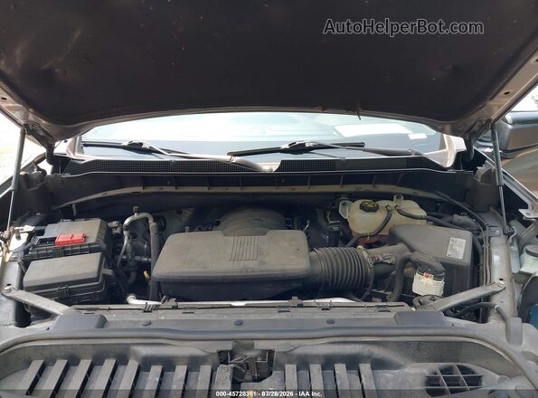 1GCUYEEDXMZ230519 2021 CHEVROLET SILVERADO Silver Rear view