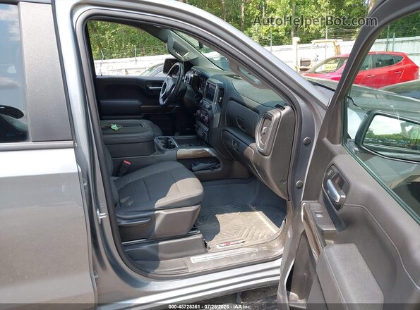 1GCUYEEDXMZ230519 2021 CHEVROLET SILVERADO Silver Front interior view