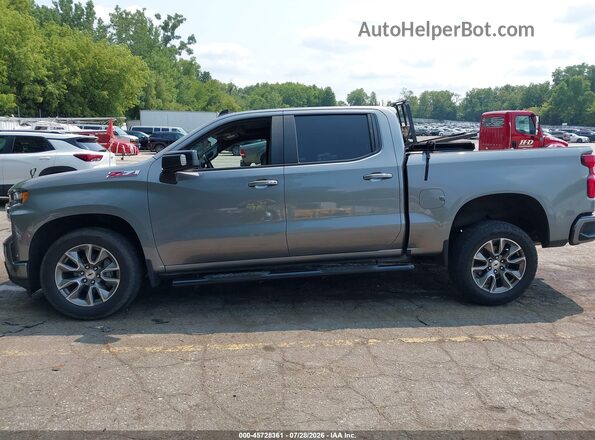 1GCUYEEDXMZ230519 2021 CHEVROLET SILVERADO Silver 360 interior view