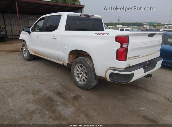 1GCUYEEDXMZ239317 2021 CHEVROLET SILVERADO White Задня ліва чверть