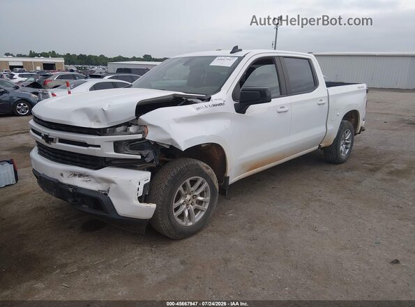 1GCUYEEDXMZ239317 2021 CHEVROLET SILVERADO White Передня ліва чверть