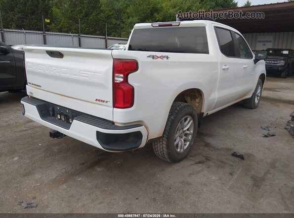 1GCUYEEDXMZ239317 2021 CHEVROLET SILVERADO White Задня права чверть