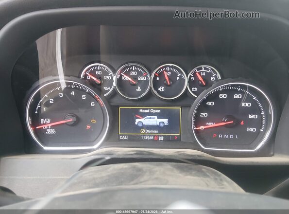 1GCUYEEDXMZ239317 2021 CHEVROLET SILVERADO White Вид задніх сидінь