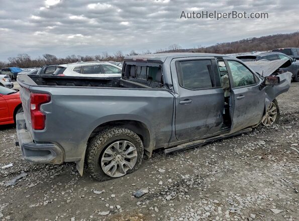 1GCUYEEL2MZ254367 2021 CHEVROLET SILVERADO Gray Rear right