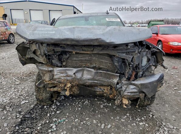 1GCUYEEL2MZ254367 2021 CHEVROLET SILVERADO Gray Front view