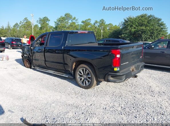 1GCUYEET0MZ346433 2021 CHEVROLET SILVERADO Black Задня ліва чверть