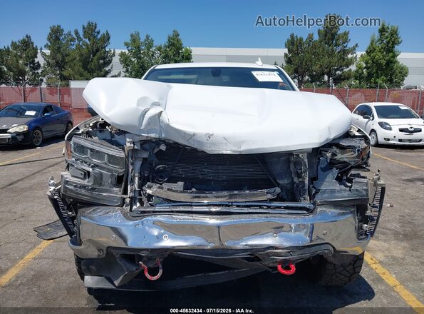 1GCUYGED1KZ204898 2019 CHEVROLET SILVERADO White Вид щитка приладів