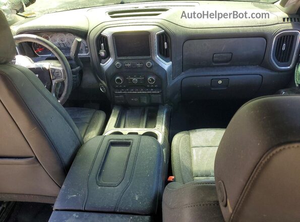 1GCUYGED1MZ149131 2021 CHEVROLET SILVERADO Gray Вид панелі приладів