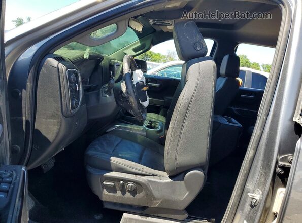 1GCUYGED1MZ149131 2021 CHEVROLET SILVERADO Gray Вид салону спереду