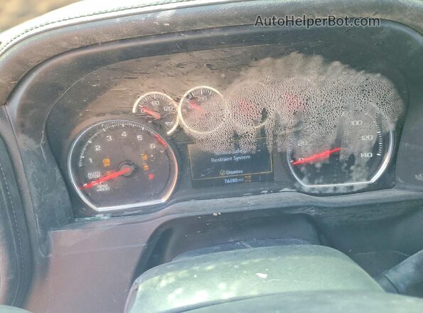 1GCUYGED1MZ149131 2021 CHEVROLET SILVERADO Gray Вид щитка приладів