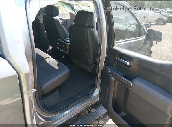1GCUYGED5NZ123570 2022 CHEVROLET SILVERADO Серый Вид наклейки с VIN-кодом