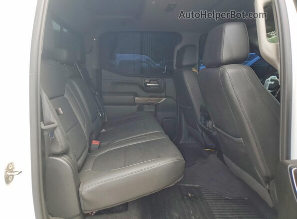 1GCUYGED8NZ168230 2022 CHEVROLET SILVERADO White Вид задніх сидінь