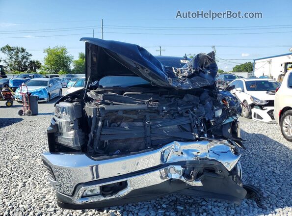 1GCUYGEL2LZ291803 2020 CHEVROLET SILVERADO Black Դիմացի տեսք