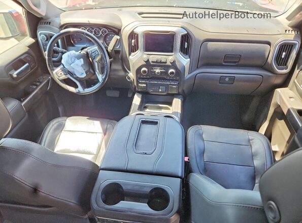 1GCUYGEL5KZ169810 2019 CHEVROLET SILVERADO Red Առջևի վահանակի տեսք