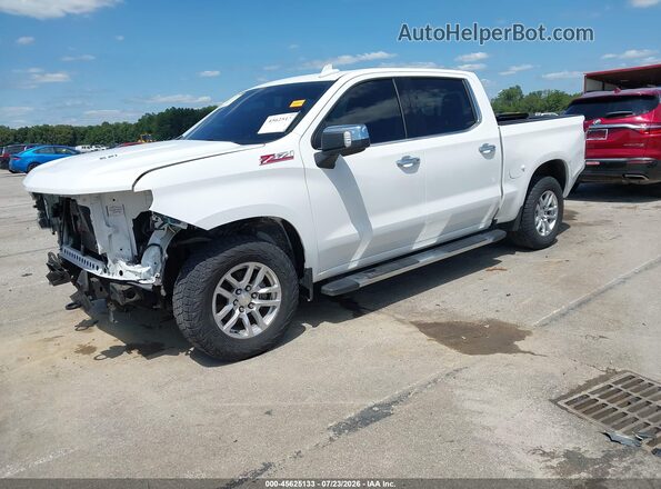 1GCUYGEL5LZ282318 2020 CHEVROLET SILVERADO White Передня ліва чверть