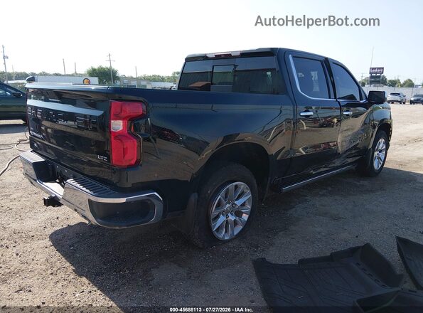 1GCUYGEL6KZ110796 2019 CHEVROLET K1500 Черный Задняя правая четверть