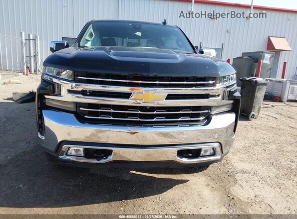 1GCUYGEL6KZ110796 2019 CHEVROLET K1500 Черный Вид щитка приборов