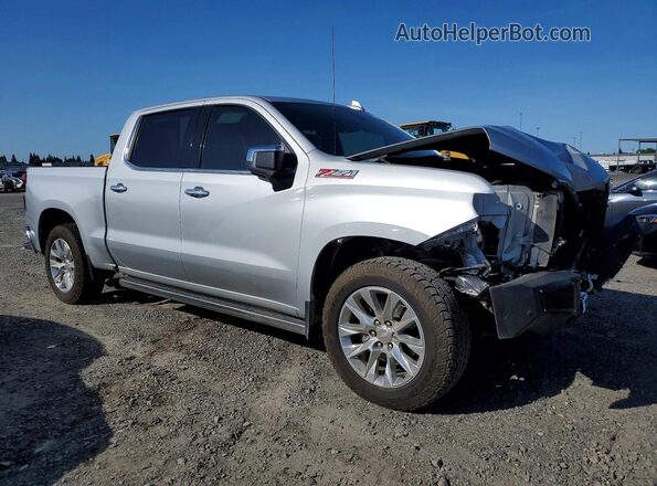 1GCUYGET1MZ140193 2021 CHEVROLET SILVERADO Silver Առջևի աջ