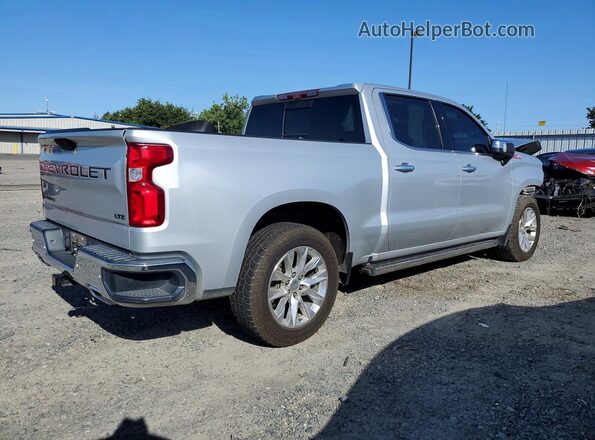 1GCUYGET1MZ140193 2021 CHEVROLET SILVERADO Silver Հետևի աջ