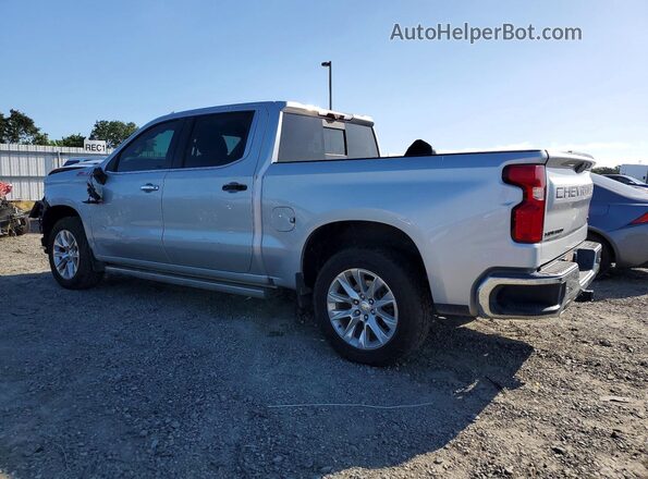 1GCUYGET1MZ140193 2021 CHEVROLET SILVERADO Silver Հետևի ձախ
