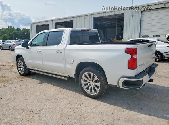 1GCUYHED8LZ377647 2020 CHEVROLET SILVERADO Белый Задняя левая четверть
