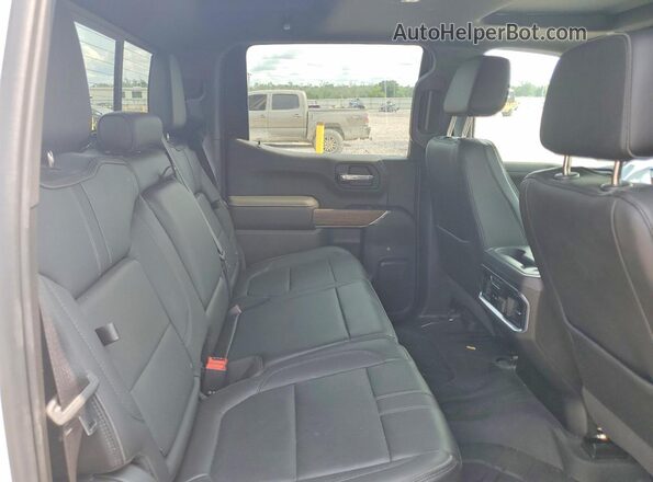 1GCUYHED8LZ377647 2020 CHEVROLET SILVERADO Белый Вид задних сидений