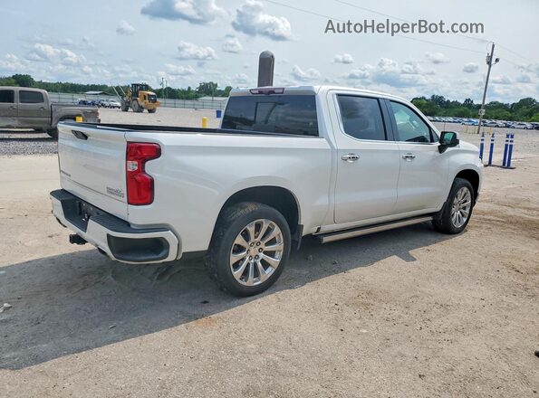 1GCUYHED8LZ377647 2020 CHEVROLET SILVERADO Белый Задняя правая четверть