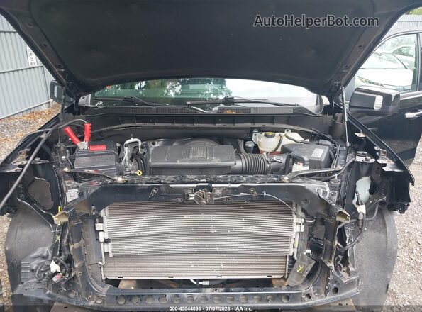 1GCUYHEL3MZ211576 2021 CHEVROLET SILVERADO Black უკანა ხედი