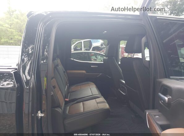 1GCUYHEL3MZ211576 2021 CHEVROLET SILVERADO Black VIN კოდის სტიკერის ხედი
