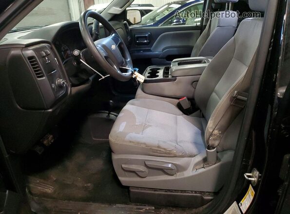 1GCVKNEC0GZ202472 2016 CHEVROLET SILVERADO Черный Вид салона спереди