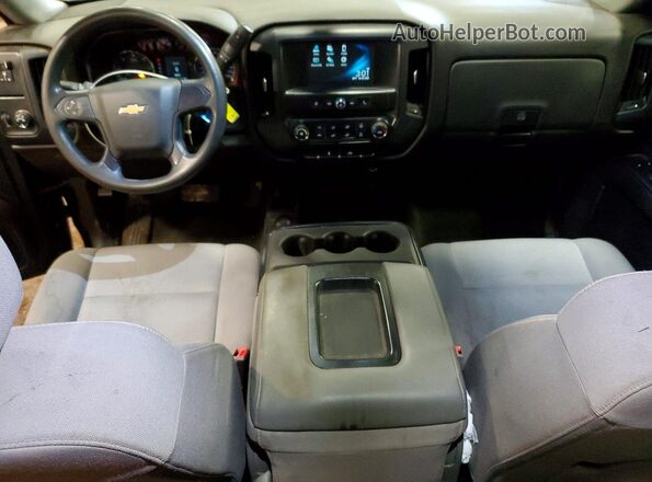 1GCVKNEC0GZ202472 2016 CHEVROLET SILVERADO Черный Вид панели приборов