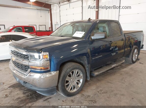 1GCVKNEC2HZ114590 2017 CHEVROLET SILVERADO Blue Vista tres cuartos delantera izquierda