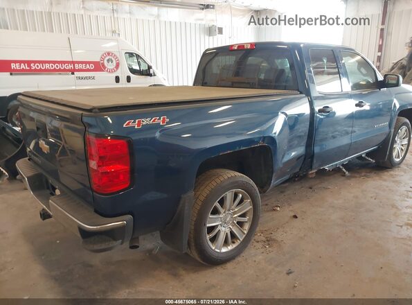 1GCVKNEC2HZ114590 2017 CHEVROLET SILVERADO Blue Trasero derecho