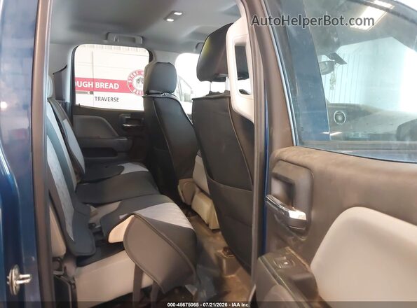 1GCVKNEC2HZ114590 2017 CHEVROLET SILVERADO Blue Vista de la etiqueta del VIN