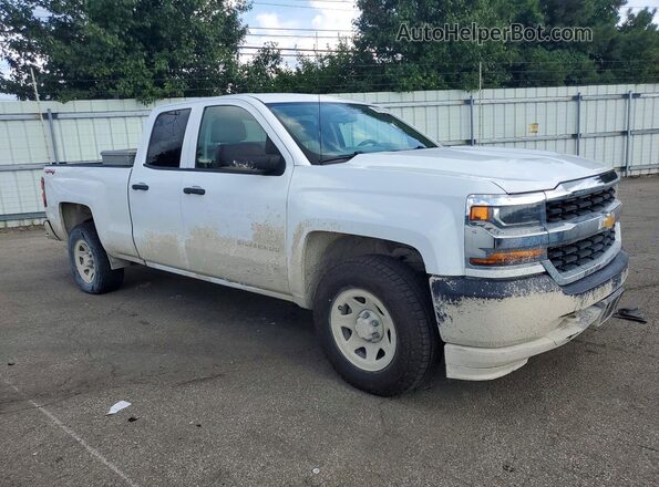 1GCVKNEC3JZ195170 2018 CHEVROLET SILVERADO White წინა მარჯვენა