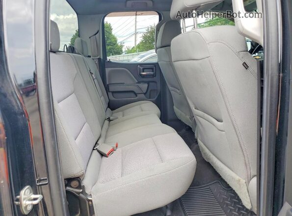 1GCVKNEC5GZ309517 2016 CHEVROLET SILVERADO Black Հետևի նստատեղերի տեսք