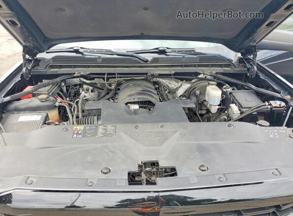 1GCVKNEC5GZ309517 2016 CHEVROLET SILVERADO Black Սալոնի հետևի տեսք