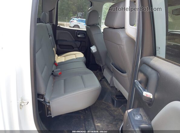 1GCVKNEC5JZ231148 2018 CHEVROLET SILVERADO White Widok naklejki z numerem VIN