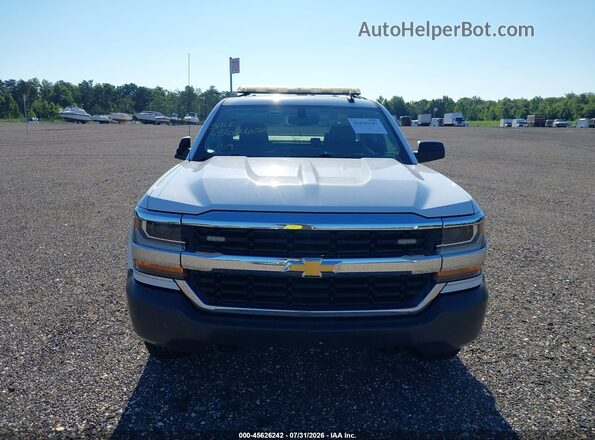 1GCVKNEC5JZ231148 2018 CHEVROLET SILVERADO White Widok z przodu