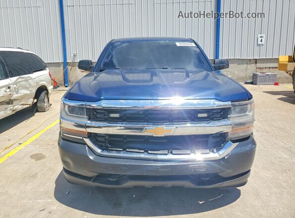 1GCVKNEC8GZ137824 2016 CHEVROLET SILVERADO Blue Вид спереду