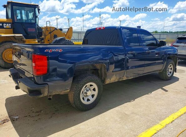 1GCVKNEC8GZ137824 2016 CHEVROLET SILVERADO Blue Задня права чверть