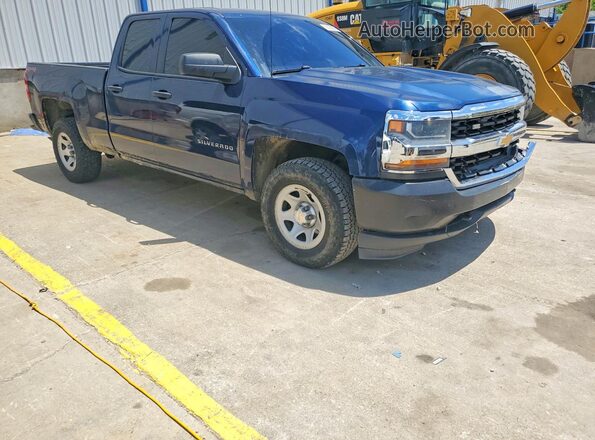 1GCVKNEC8GZ137824 2016 CHEVROLET SILVERADO Blue Передня права чверть